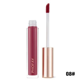 PHOFAY Non-Sticky Lip Gloss (Option: 08)